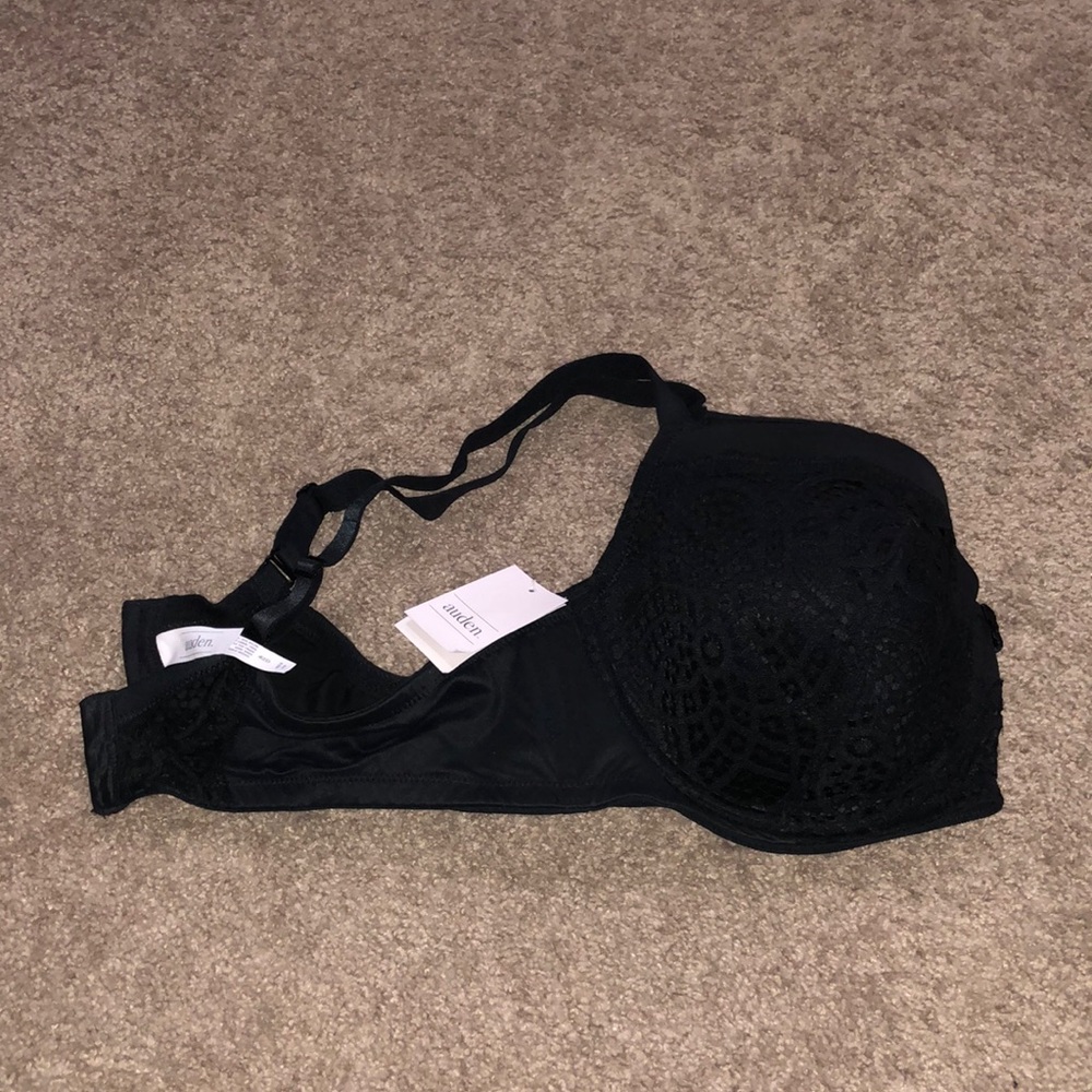 NWT Black Lace Bra